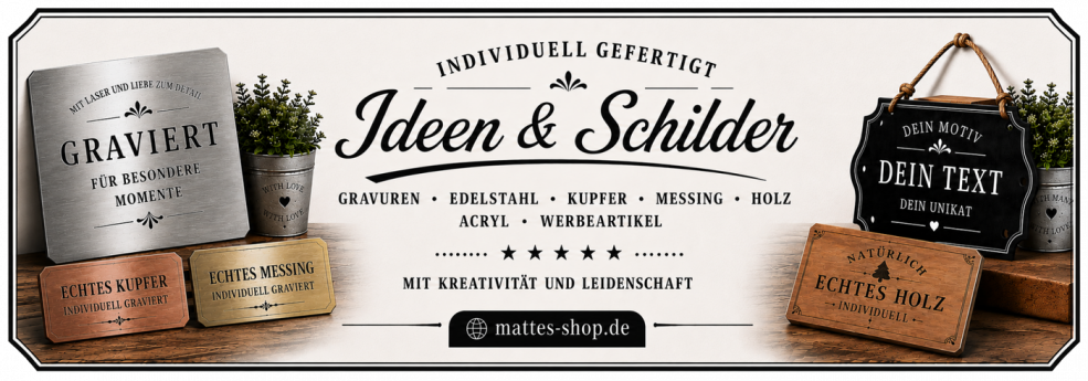 Ideen & Schilder