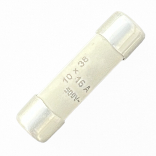High-End Zylinder-Sicherung 10x38 mm Keramik Feinsilber 99,9%