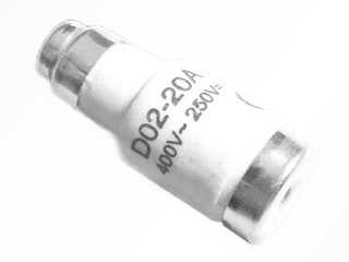 High-End Neozed Sicherung D02 E18 Keramik Feinsilber 99,9%