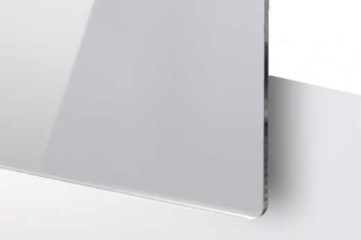 Hausnummernschild Acryl schwarz, Spiegelglas Gold / Silber