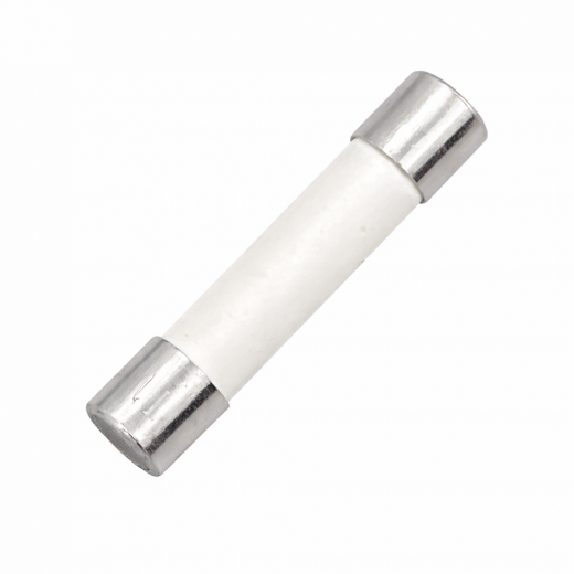 High-End HiFi Feinsicherung 6,3x32 Keramik 24 K vergoldet / Feinsilber 99,9%