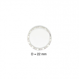 Edelstahl-Anhänger mit individueller Foto-Gravur im stilvollen Vektorporträt-Design