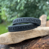 Silikon Armband graviert mit Wunschtext