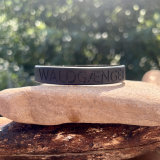 Silikon Armband graviert mit Wunschtext