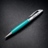 Personalisierter Kugelschreiber Pelikan Jazz Classic mit Gravur – elegantes Geschenk in Türkis