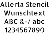 Allerta Stencil