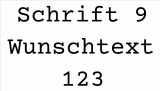 Schrift 9