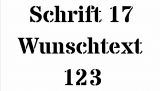 Schrift 17