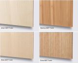 Hundemarke Knochen aus Holz klein