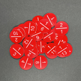 Acryl Kunststoffschild Rund / Oval graviert