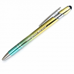 Farbverlauf Kugelschreiber mit Touchscreen – personalisiert