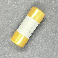 High-End Zylinder-Sicherung 22x58 mm 32A Keramik 24 Karat vergoldet, versilbert oder Kupfer