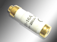 High-End Neozed-Sicherung D01 E14 Keramik 24 Karat vergoldet