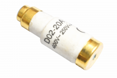 High-End Neozed Sicherung D02 E18 Keramik 24 Karat vergoldet